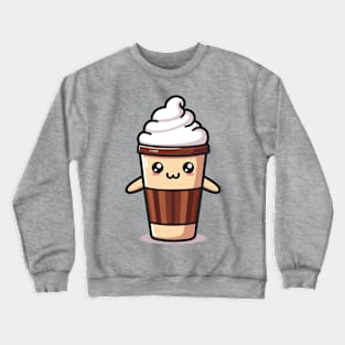 Coffee with cream Crewneck Sweatshirt